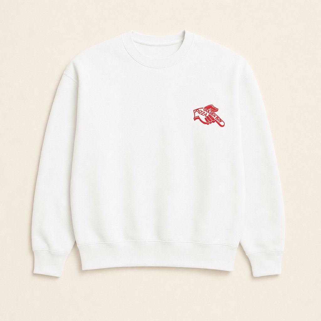 The Crewneck — White
